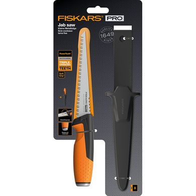 Ножівка для гіпсокартону Fiskars Pro PowerTooth 8 TPI 150 мм (1062935)