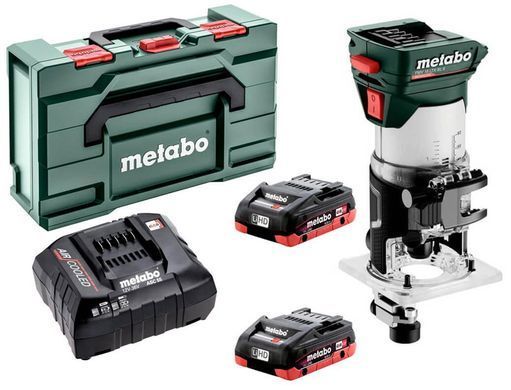 Фрезер акумуляторний кромковий Metabo FMV 18 LTX BL 8 18 В 40 мм (601742800)