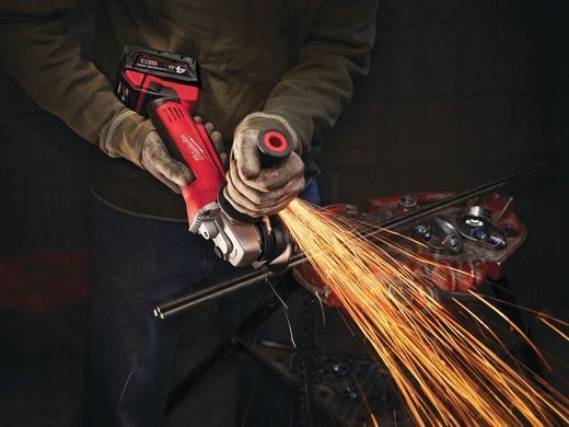 Шліфмашина кутова акумуляторна Milwaukee HD18 AG-125-402C 18 В 125 мм (4933441507)