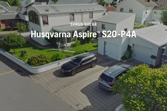 Кущоріз-ножиці для трави акумуляторні Husqvarna Aspire S20-P4A 18 В 200 мм (9707166-02)