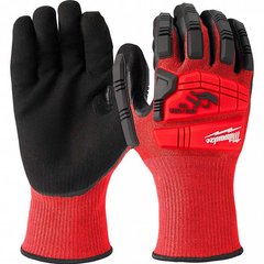 Work gloves Milwaukee with impact and cut protection at level 3 EN ISO 21420 і EN 388:2016 s.8/M (4932478127)