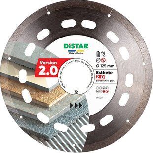 Круг відрізний алмазний Distar Esthete 1A1R 125х1.1х22.23 мм (10126024010)