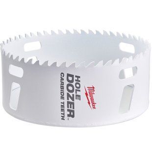 Bi-metal crown Milwaukee Hole Dozer Carbide 114 mm 41 mm (49560746)