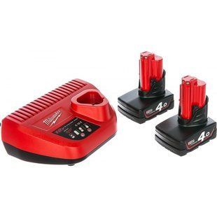 Акумуляторний набір Milwaukee M12 NRG-402 12 В 4 Аг (4933459211)