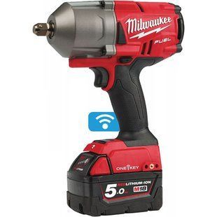 Гайковерт акумуляторний ударний Milwaukee M18 ONEFHIWP12-502X ONE-KEY 1/2" 18 В (4933459725)