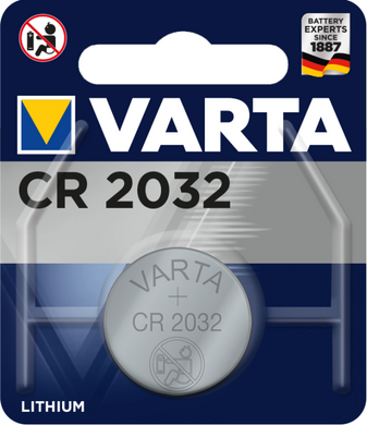 Батарея таблетка VARTA BLI 1 LITHIUM (CR 2032)