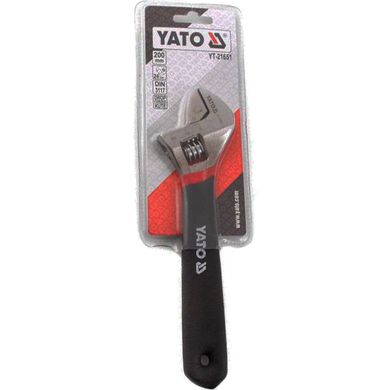 Ключ ріжково-розвідний Yato 200 мм 24 мм (YT-21651)
