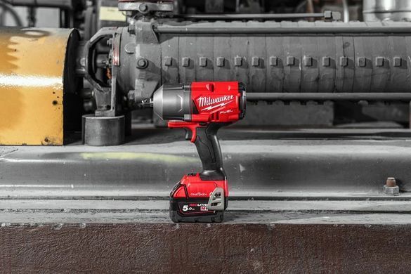 Гайковерт акумуляторний ударний Milwaukee M18 ONEFHIWP12-502X ONE-KEY 1/2" 18 В (4933459725)