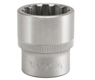 Головка торцева 1/2 "11 мм 12-гранна Yato YT-1463