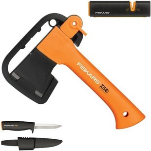 Набір туристичний Fiskars X-series X5 camping SET 722 мм 2.43 кг (1057913)