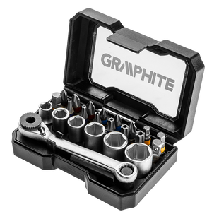 Набір біт GRAPHITE 25 од + тримач 56H610