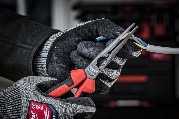Long-nose plier Milwaukee 205 mm 0.3 kg (4932492465)