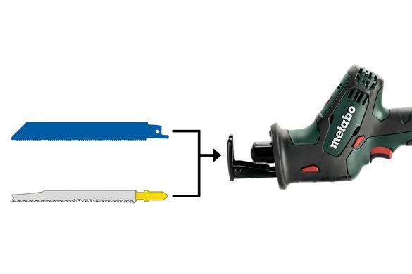 Пила шабельна акумуляторна Metabo SSE 18 LTX Compact 18 В 13 мм (602266840)