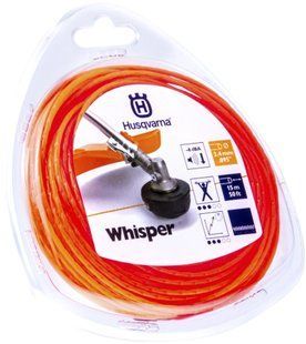 Струна для тримера Husqvarna Opti Round Donut Orange 2.4 мм 15 м (5976688-20)