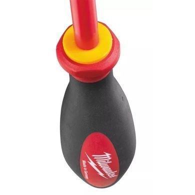 Викрутка діелектрична Milwaukee тригранна VDE SL2.5 75 мм (4932464034)