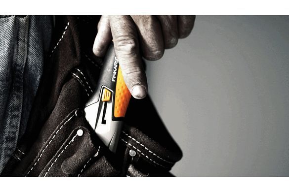 Лезо трапецієподібне Fiskars Pro CarbonMax 61 мм 5 шт (1027229)