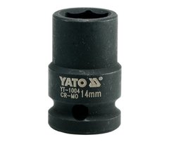 Головка торцева 1/2" 14 мм 6 гр YATO YT-1004