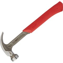 Carpenter's hammer Milwaukee curved claw 350 mm 560 g (4932464028)