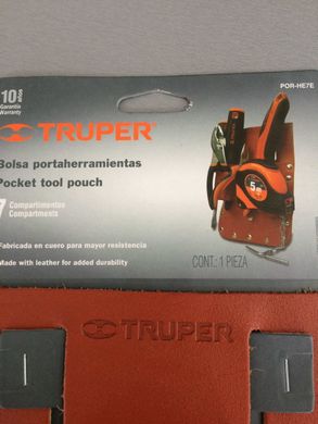 Пояс для інструментів TRUPER 210 х 250 х 19 мм POR-HE7E