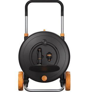 Hose reel Fiskars Comfort М 20 m 13 mm with watering kit (1071639)