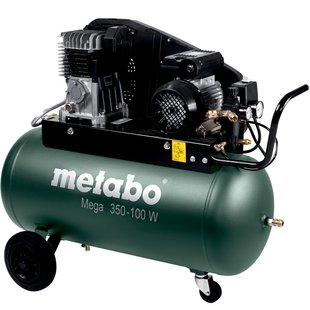 Компресор поршневий мережевий Metabo MEGA 350-100 W 601538000