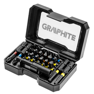 Набір біт GRAPHITE 23 од + тримач 56H612