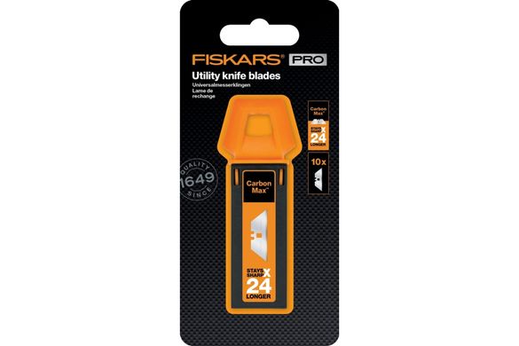 Лезо трапецієподібне Fiskars Pro CarbonMax 98 мм 10 шт (1027230)
