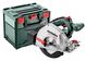 Пила циркулярна акумуляторна Metabo MKS 18 LTX BL 58 18 В 165 мм (600773840)