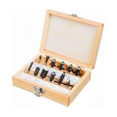Set of milling cutters Verto for wood 12 pcs (60H008)