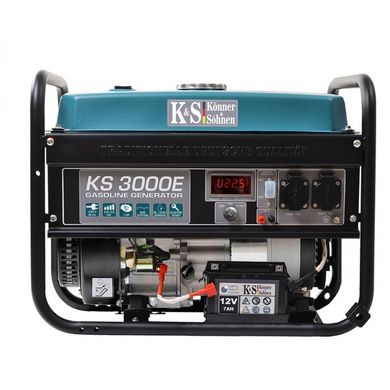 Генератор бензиновий Könner & Söhnen KS 3000E 3000 Вт 15 л (KS3000E)