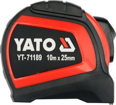 Рулетка вимірювальна Yato 10 м х 25 мм YT-71189