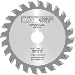 Wood sawing disc СМТ Xtreme single-body 120х20 mm 24 teeth (288.120.24H)