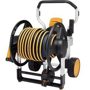 Hose reel Fiskars Manual XL 20 m 13 mm with watering kit (1062256)