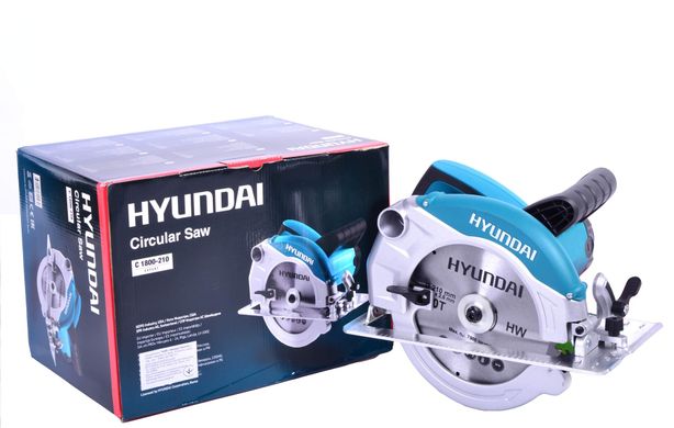 Пила циркулярна мережева Hyundai 1800 Вт 210 мм (C 1800-210)