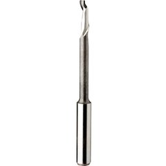 Spiral single-tooth milling cutter CMT for aluminum 5х8х35 mm (189.050.51)