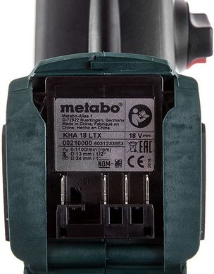 Перфоратор акумуляторний METABO KHA 18 LTX BL 40 SDS-Max (600752840)