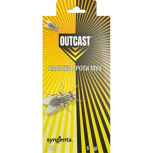 Наліпка проти мух Syngenta Outcast 4 шт 5 г (74869)