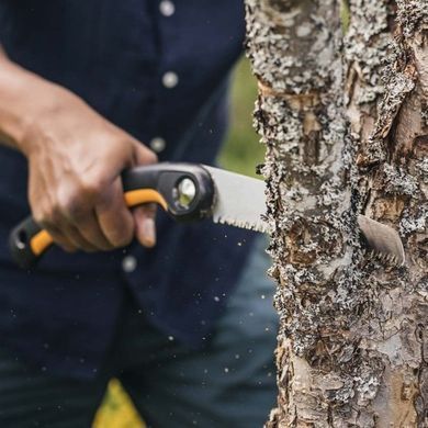 Ножівка садова складана Fiskars Plus SW69 200 мм 7 TPI (1067553)