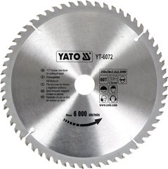 Диск пильный Yato 250х2.2х30 мм YT-6072