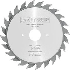 Wood sawing disc СМТ Xtreme double-body 120х20 mm 24 teeth (289.120.24H)