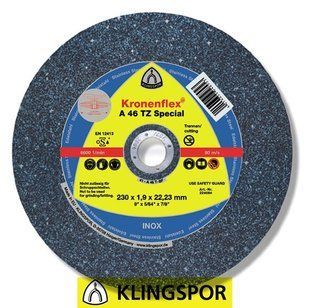 Круг відрізний KLINGSPOR A 46 TZ GER 115х1.6х22.23 мм 187170
