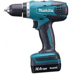 Шуруповерт-дриль акумуляторний Makita DF347DWE 14.4 В (DF347DWE)