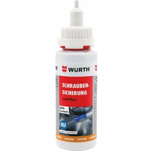 Герметик стопорний Wurth 50 г 1.12 г/см³ (0893243050)