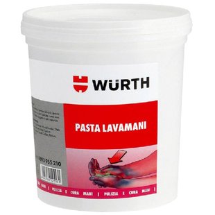 Паста для очистки рук Wurth Profi 1 кг (0893955210)