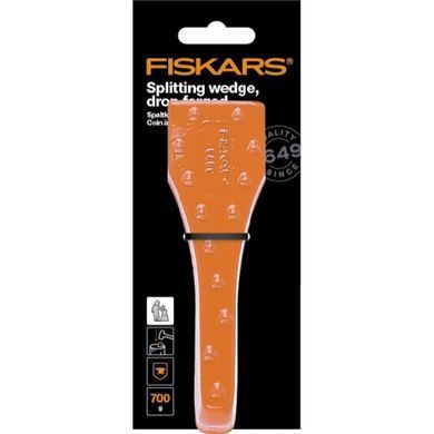 Клин для розколу колод Fiskars 155 мм 0.7 кг (1001614)