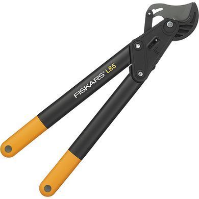 Сучкоріз Fiskars PowerStep Anvil L85 570 мм 40 мм з храповим механізмом (1000585)