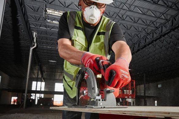 Work gloves Milwaukee CUT B with cut protection at level 2 EN ISO 21420, EN388:2016 s.7/S (4932479906)