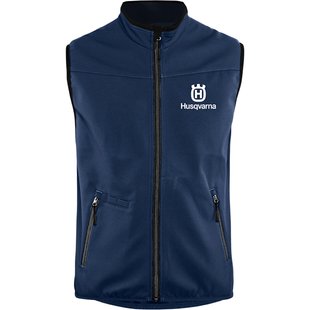 Жилет флісовий Husqvarna Softshell темно-синій р.S (46) (5951026-02)