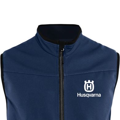 Fleece vest Husqvarna Softshell dark blue s.S (46) (5951026-02)