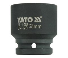 Головка торцева 3/4 "38 мм 6-гранна ударна Yato YT-1088